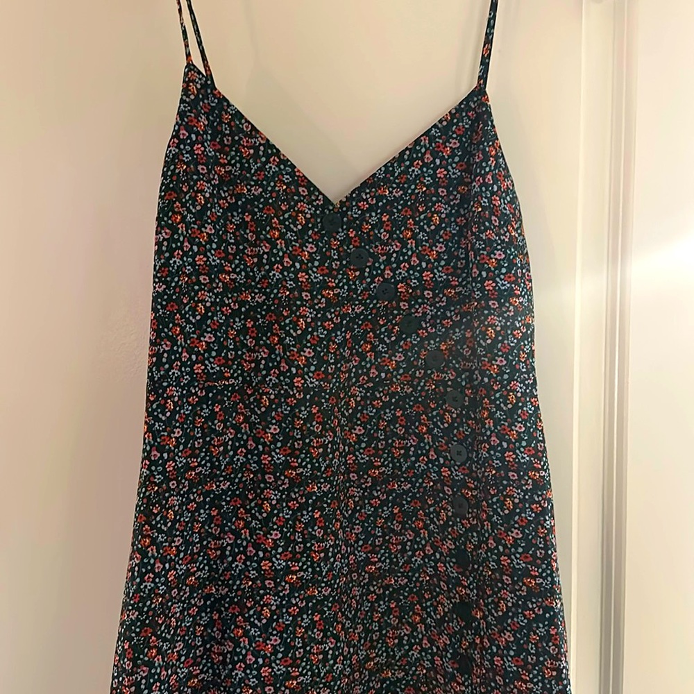Madewell Size 4 Floral Tank Dress